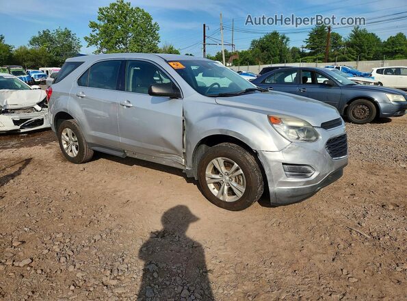 2GNALBEK1H1504985 2017 CHEVROLET EQUINOX Silver Առջևի աջ