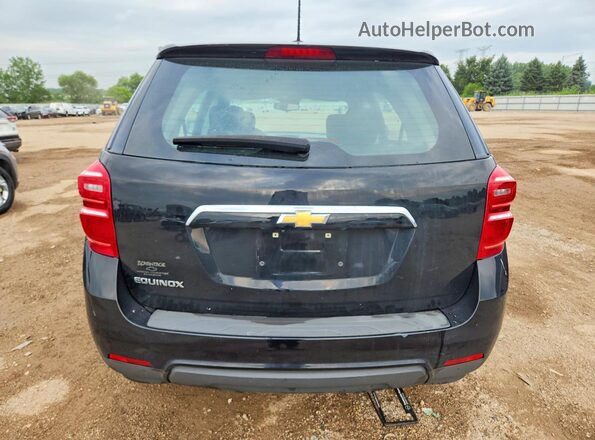 2GNALBEK1H1509359 2017 CHEVROLET EQUINOX Black Вид ззаду