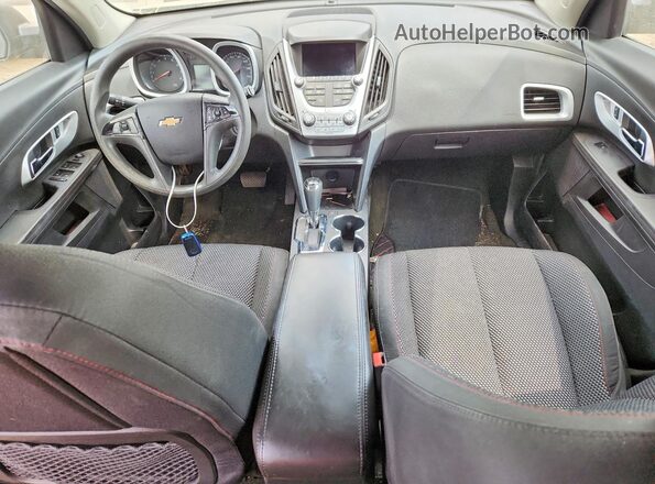 2GNALBEK1H1509359 2017 CHEVROLET EQUINOX Black Вид панелі приладів