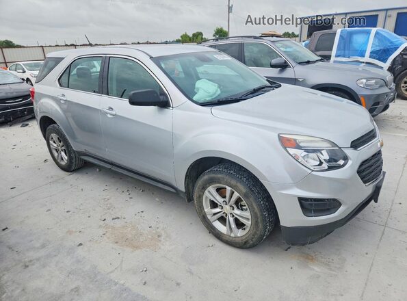 2GNALBEK1H1560053 2017 CHEVROLET EQUINOX Silver წინა მარჯვენა