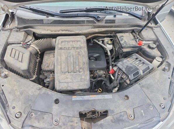 2GNALBEK1H1560053 2017 CHEVROLET EQUINOX Silver ძრავის განყოფილების ხედი