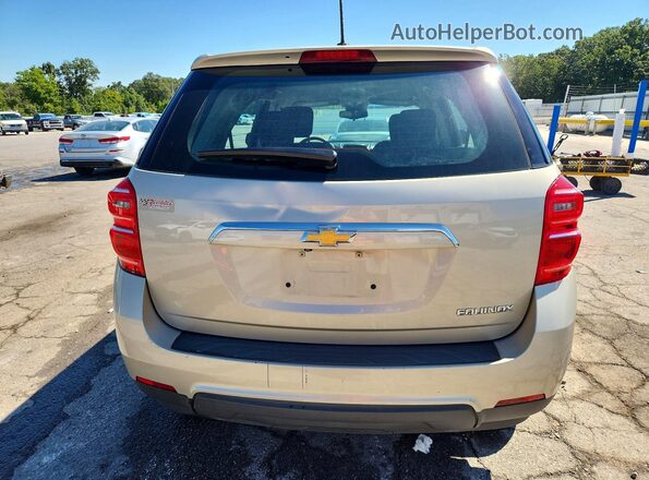 2GNALBEK2G1131521 2016 CHEVROLET EQUINOX Beige Հետևի տեսք