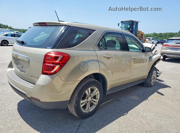 2GNALBEK2G1131695 2016 CHEVROLET EQUINOX Кремовый Вид панели приборов