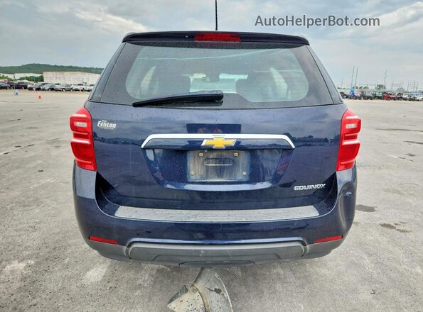 2GNALBEK2G6103589 2016 CHEVROLET EQUINOX Blue Հետևի տեսք