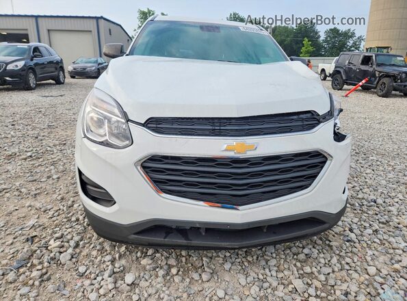 2GNALBEK2G6159094 2016 CHEVROLET EQUINOX White Widok z przodu
