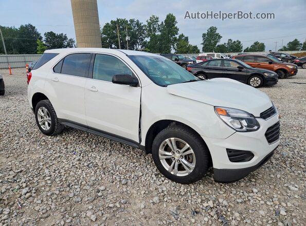 2GNALBEK2G6159094 2016 CHEVROLET EQUINOX White Przód prawy