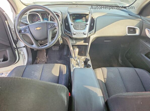 2GNALBEK2G6159094 2016 CHEVROLET EQUINOX White Widok deski rozdzielczej