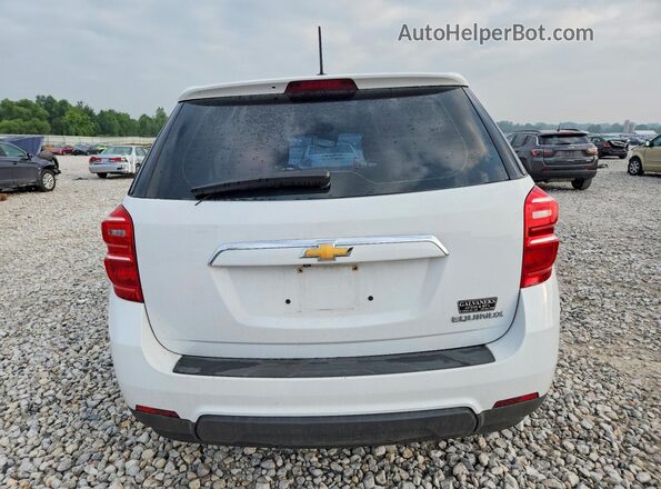 2GNALBEK2G6159094 2016 CHEVROLET EQUINOX White Widok z tyłu