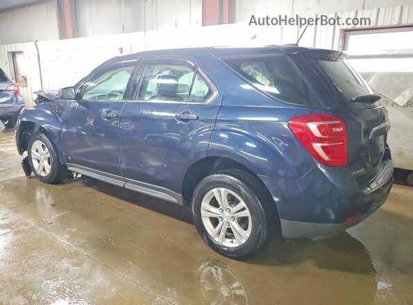 2GNALBEK2H1506258 2017 CHEVROLET EQUINOX Blue Հետևի ձախ
