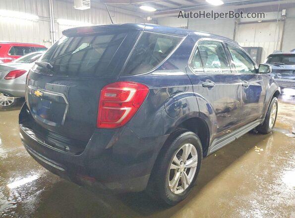 2GNALBEK2H1506258 2017 CHEVROLET EQUINOX Blue Հետևի աջ