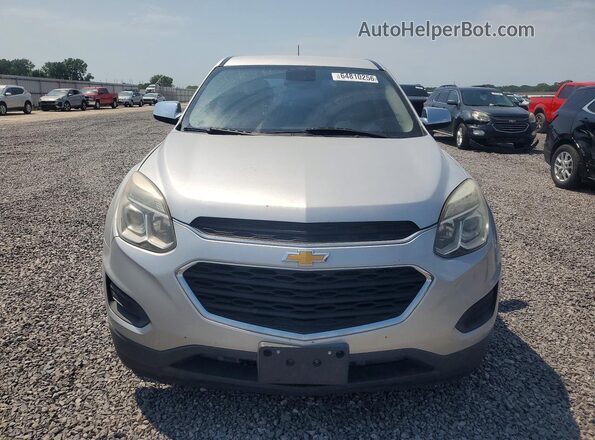 2GNALBEK2H1570977 2017 CHEVROLET EQUINOX Silver Widok z przodu