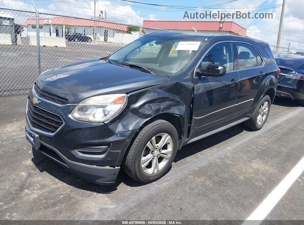 2GNALBEK2H1572647 2017 CHEVROLET EQUINOX Black Przód lewy