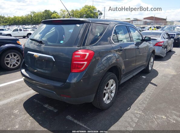 2GNALBEK2H1572647 2017 CHEVROLET EQUINOX Black Tył prawy