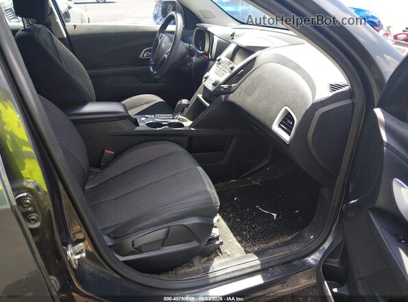 2GNALBEK2H1572647 2017 CHEVROLET EQUINOX Black Widok wnętrza z przodu