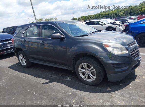 2GNALBEK2H1572647 2017 CHEVROLET EQUINOX Black Widok zestawu wskaźników