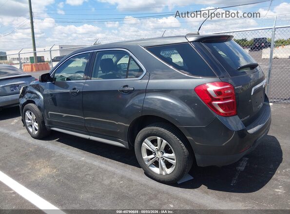 2GNALBEK2H1572647 2017 CHEVROLET EQUINOX Black Widok wnętrza z tyłu