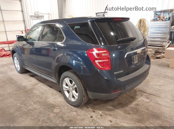 2GNALBEK2H1577248 2017 CHEVROLET EQUINOX Dark Blue Задняя левая четверть