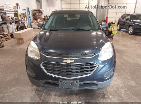 2GNALBEK2H1577248 2017 CHEVROLET EQUINOX Dark Blue Вид щитка приборов