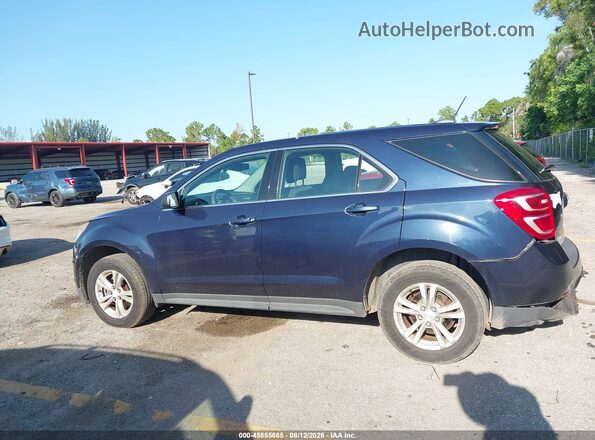 2GNALBEK2H1606635 2017 CHEVROLET EQUINOX Navy სალონის 360-გრადუსიანი ხედი