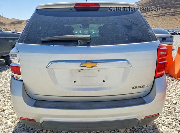 2GNALBEK3G1109673 2016 CHEVROLET EQUINOX Silver Vista trasera