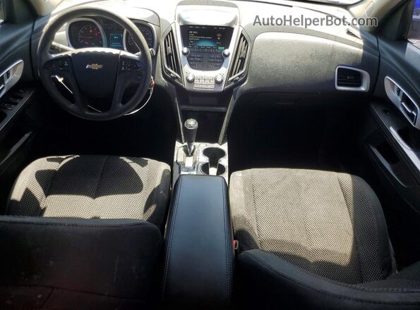 2GNALBEK3G1109673 2016 CHEVROLET EQUINOX Silver Vista del salpicadero