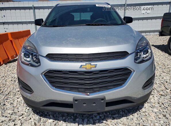 2GNALBEK3G1109673 2016 CHEVROLET EQUINOX Silver Vista frontal