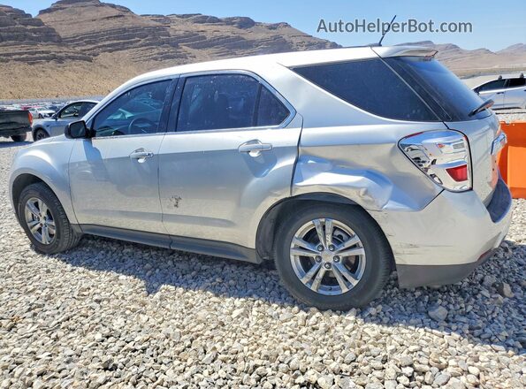 2GNALBEK3G1109673 2016 CHEVROLET EQUINOX Silver Trasero izquierdo