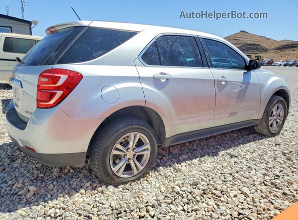 2GNALBEK3G1109673 2016 CHEVROLET EQUINOX Silver Trasero derecho