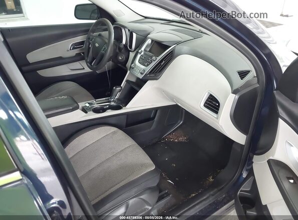 2GNALBEK3H1542623 2017 CHEVROLET EQUINOX Dark Blue Вид салона спереди