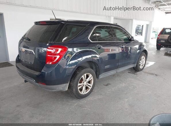 2GNALBEK3H1542623 2017 CHEVROLET EQUINOX Dark Blue Задняя правая четверть