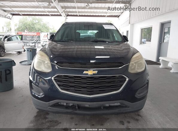 2GNALBEK3H1542623 2017 CHEVROLET EQUINOX Dark Blue Вид задней части салона