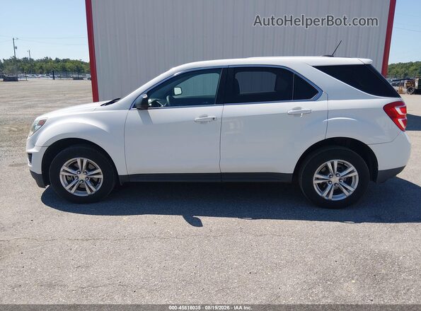 2GNALBEK3H1595256 2017 CHEVROLET EQUINOX White წინა ხედი