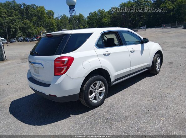 2GNALBEK3H1595256 2017 CHEVROLET EQUINOX White უკანა მარჯვენა