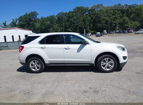 2GNALBEK3H1595256 2017 CHEVROLET EQUINOX White უკანა სალონის ხედი