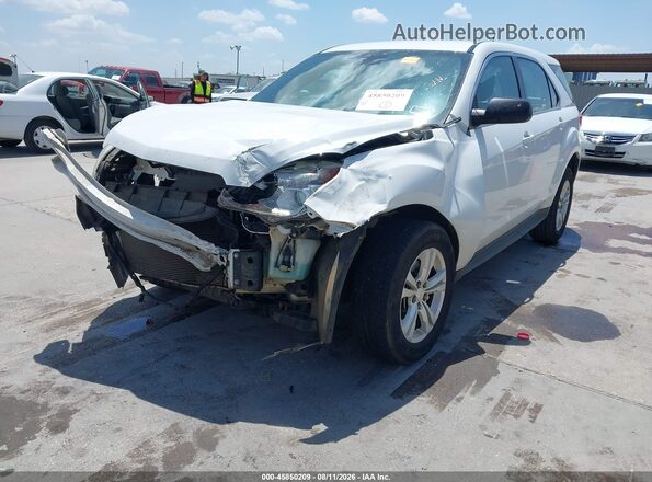 2GNALBEK4G1148093 2016 CHEVROLET EQUINOX White Widok z przodu