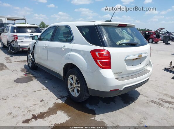 2GNALBEK4G1148093 2016 CHEVROLET EQUINOX White Tył lewy