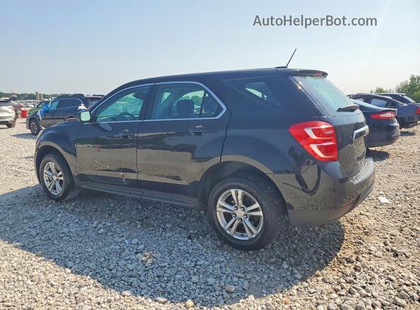 2GNALBEK4G6191755 2016 CHEVROLET EQUINOX Black Tył lewy