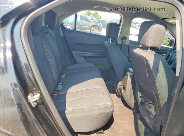2GNALBEK4G6191755 2016 CHEVROLET EQUINOX Black Widok wnętrza z tyłu