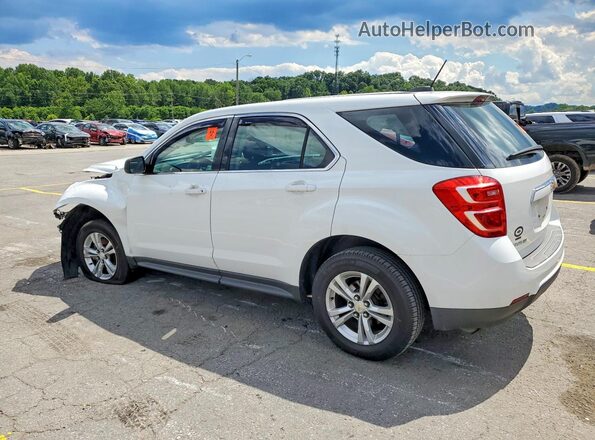 2GNALBEK4H1515334 2017 CHEVROLET EQUINOX Белый Задняя левая четверть