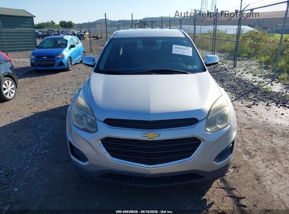 2GNALBEK4H1534210 2017 CHEVROLET EQUINOX Gray Вид щитка приладів