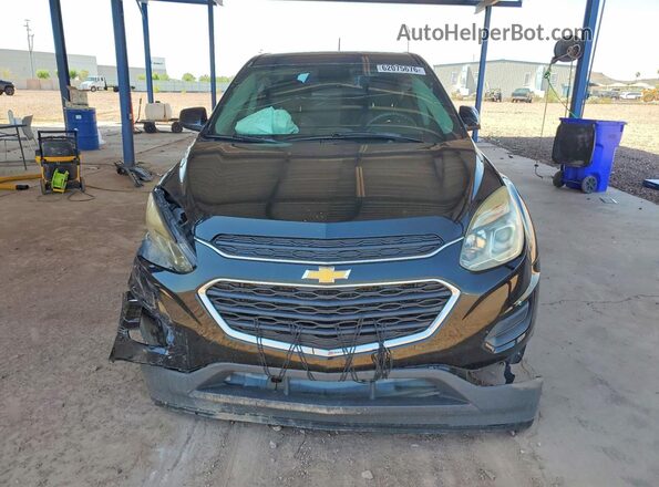 2GNALBEK4H1534658 2017 CHEVROLET EQUINOX Black Вид спереду