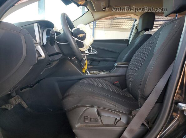2GNALBEK4H1534658 2017 CHEVROLET EQUINOX Black Вид салону спереду