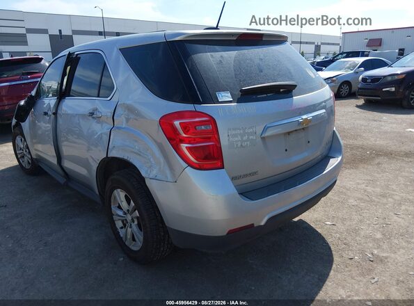 2GNALBEK4H1546776 2017 CHEVROLET EQUINOX Silver Tył lewy