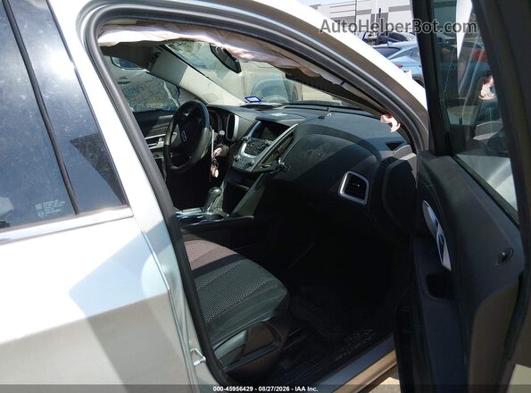 2GNALBEK4H1546776 2017 CHEVROLET EQUINOX Silver Widok wnętrza z przodu