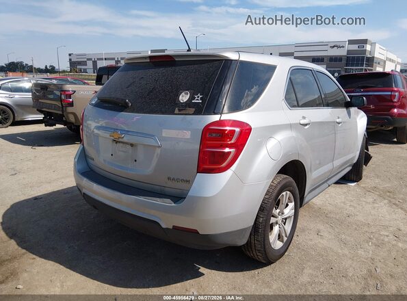 2GNALBEK4H1546776 2017 CHEVROLET EQUINOX Silver Tył prawy