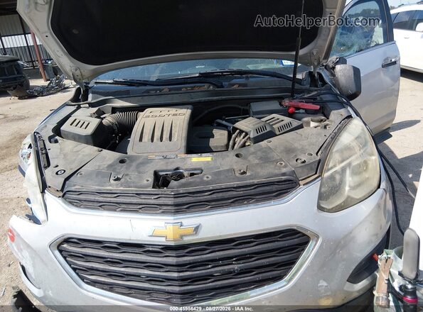 2GNALBEK4H1546776 2017 CHEVROLET EQUINOX Silver Widok z tyłu