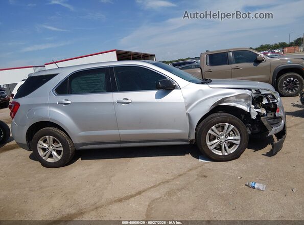 2GNALBEK4H1546776 2017 CHEVROLET EQUINOX Silver Widok wnętrza z tyłu