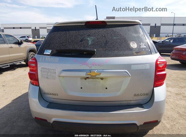 2GNALBEK4H1546776 2017 CHEVROLET EQUINOX Silver 