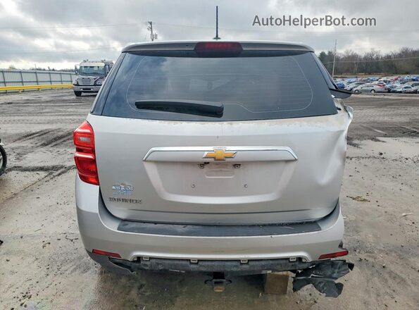 2GNALBEK4H1557454 2017 CHEVROLET EQUINOX Серебряный Вид сзади