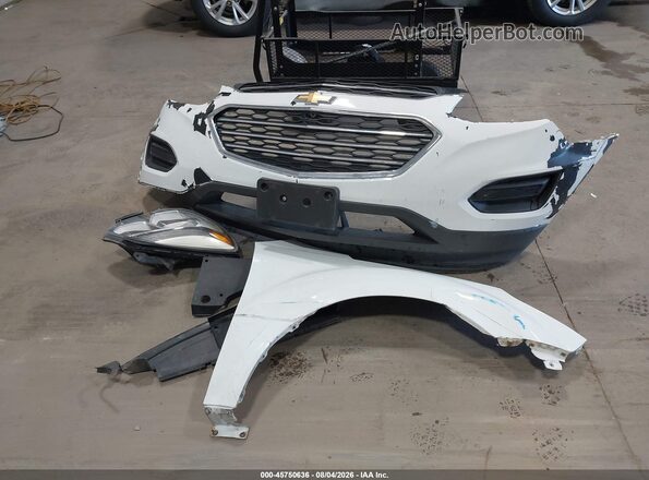 2GNALBEK4H1564940 2017 CHEVROLET EQUINOX Белый Вид щитка приборов